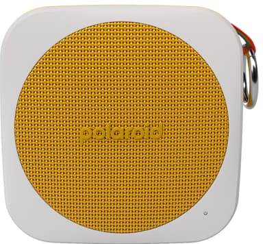 Polaroid Music P1 trådlös bärbar högtalare (gul/vit)