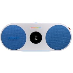 Polaroid Music P2 trådlös bärbar högtalare (blå/vit)