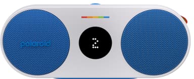Polaroid Music P2 trådlös bärbar högtalare (blå/vit)