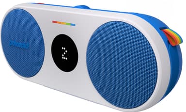 Polaroid Music P2 trådlös bärbar högtalare (blå/vit)