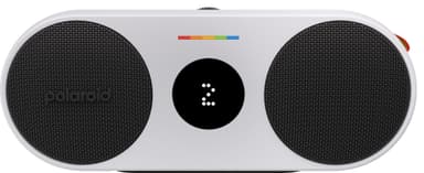 Polaroid Music P2 trådlös bärbar högtalare (svart/vit)