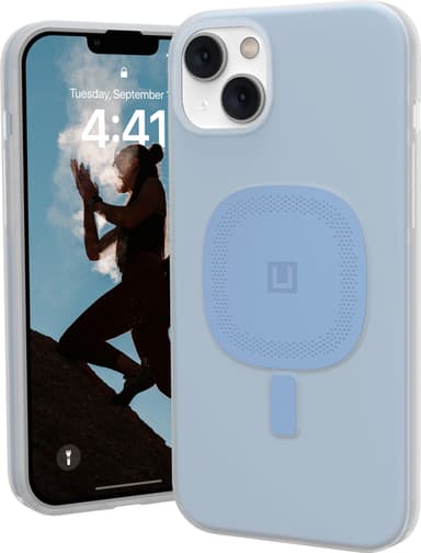 U by UAG Lucent 2.0 Magsafe iPhone 14 Plus fodral (blått)