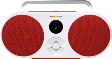 Polaroid Music P3 trådlös bärbar högtalare (röd/vit)