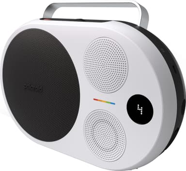 Polaroid Music P4 trådlös bärbar högtalare (svart/vit)
