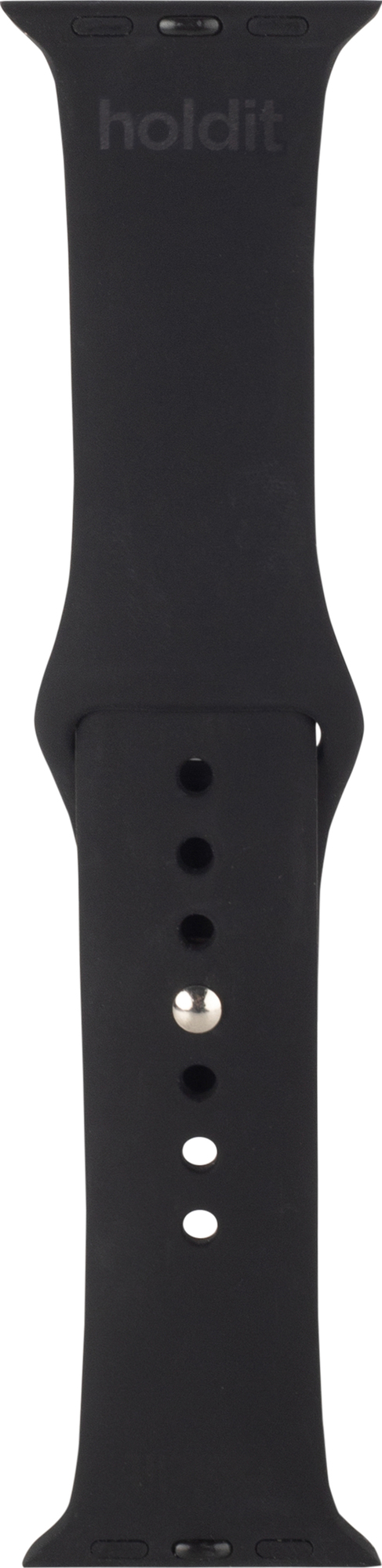 HOLDIT Apple Watch Silicone Band 42-49mm (svart)