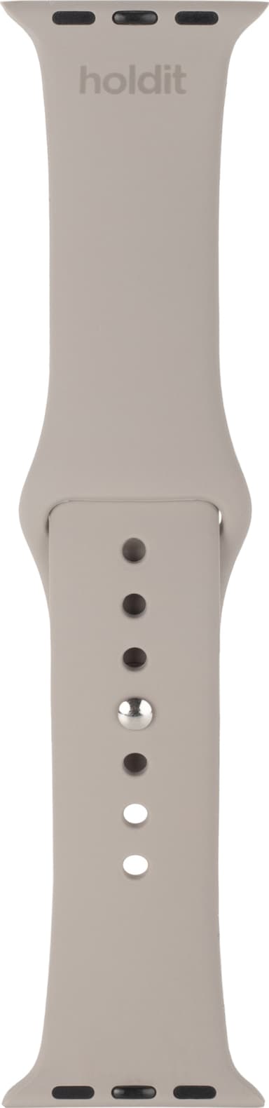 HOLDIT Apple Watch Silicone Band 30-41mm (grå)