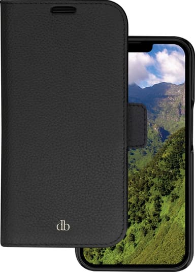 Dbramante1928 New York iPhone 14 plånboksfodral (night black)