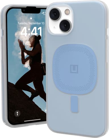U by UAG Lucent 2.0 Magsafe iPhone 14 fodral (blått)