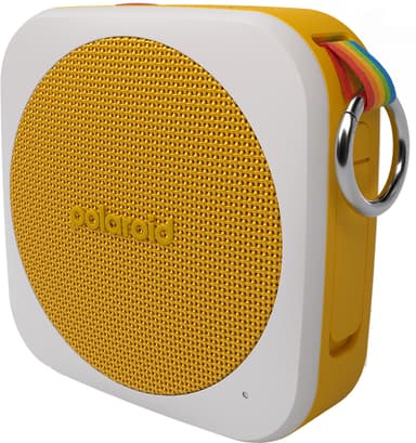 Polaroid Music P1 trådlös bärbar högtalare (gul/vit)