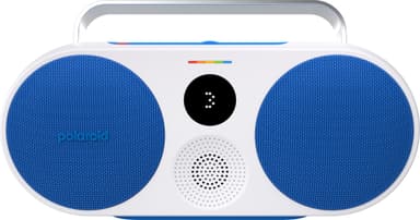 Polaroid Music P3 trådlös bärbar högtalare (blå/vit)