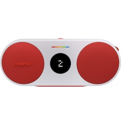 Polaroid Music P2 trådlös bärbar högtalare (röd/vit)