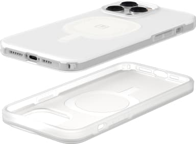 U by UAG Lucent 2.0 Magsafe iPhone 14 Pro Max fodral (vitt)