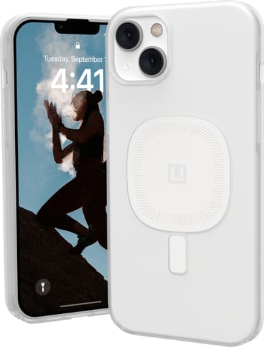 U by UAG Lucent 2.0 Magsafe iPhone 14 Plus fodral (vitt)