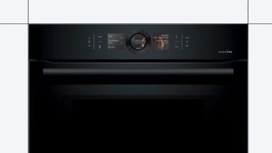 Bosch Serie 8 Inbyggnadsugn med mikro HMG8764C1 (Carbon black)