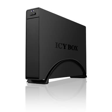 ICY BOX IB-366StU3+B HDD-hölje Svart 3.5"