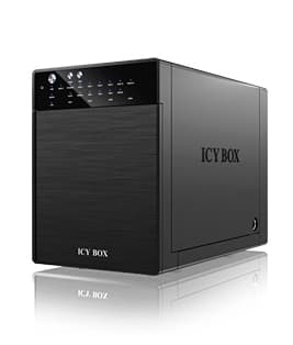 ICY BOX IB-RD3640SU3 Svart 3.5"
