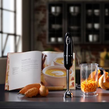 Smeg stavmixer HBF22BLEU (svart)