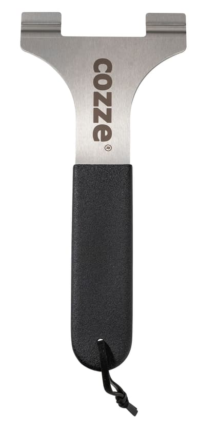 Cozze® vändbar gjutjärnspanna med underlägg 330 x 330 mm.