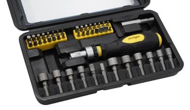 Millarco® spärrskaft med bits och hylsor 46 delar