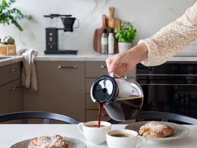 OBH Nordica Blooming kaffebryggare 3000000992 (svart)