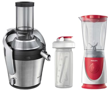 Philips Juicepress/blender bundle HR1871/70+HR2872/00