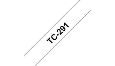 Brother TC tape 9mm black/white