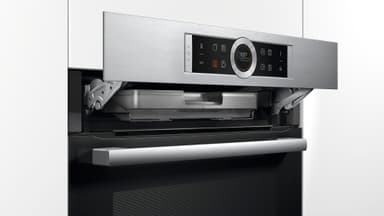 Bosch Series 8 inbyggnadsugn HRG675BS1S (stål)
