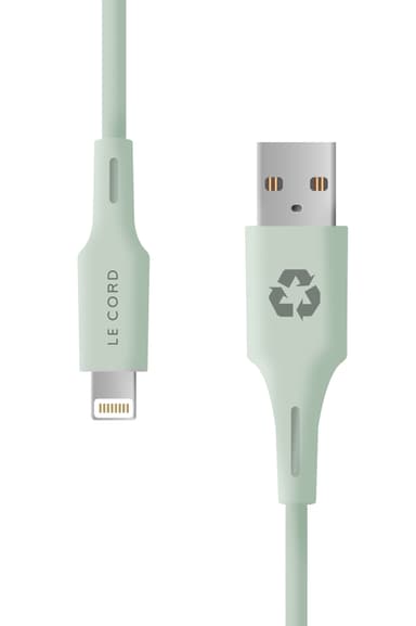 Pale Pine Återvunnen iPhone Lightning-kabel · Eco!