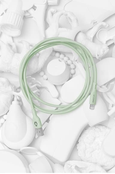 Pale Pine Återvunnen iPhone Lightning-kabel · Eco!