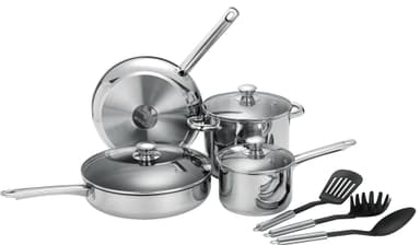 Swordfish Kokkärl & Stekpanna set Rostfritt Stål (10 delar)