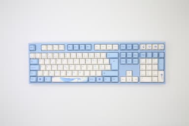 Varmilo VEA109 Sea Melody V2 Full-Size/White LED/USB-C/PBT/MX Silent Red