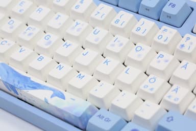 Varmilo VEA109 Sea Melody V2 Full-Size/White LED/USB-C/PBT/MX Silent Red