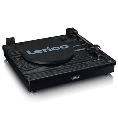 Lenco LS-101 Skivspelare, Svart