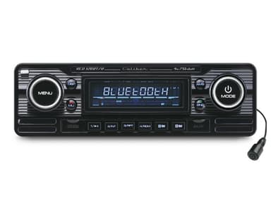 Caliber Retro Radio - CD, Bluetooth och USB - svart
