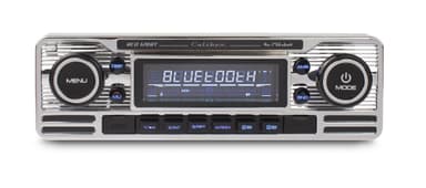 Caliber Retro Radio - CD, Bluetooth och USB - silver