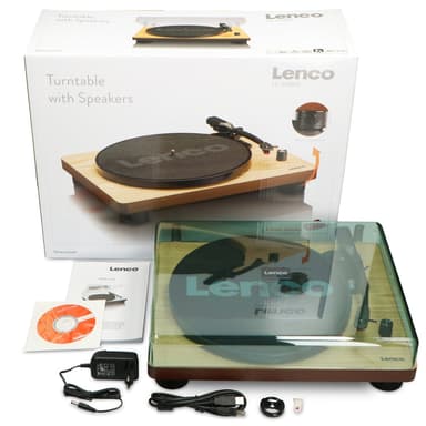 Lenco LS-50 Skivspelare, trä
