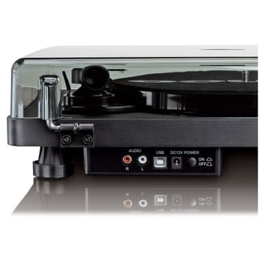 Lenco L-30 Skivspelare, Svart