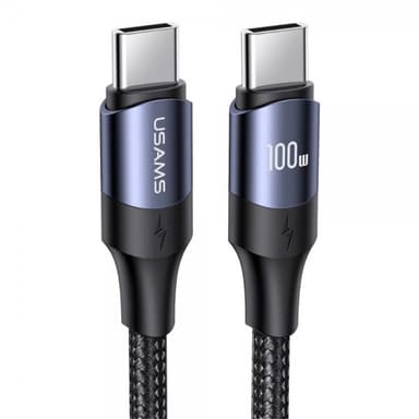 USAMS Kabel U71 Nylon USB-C/USB-C 1.2 m