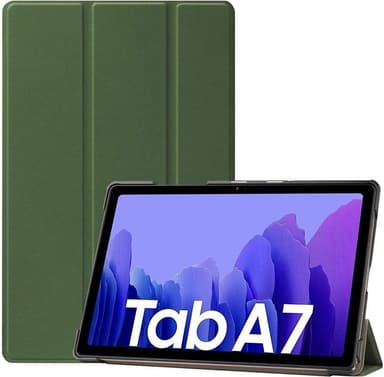 Tri-fold fodral med stativfunktion för Galaxy Tab A7 10.4 T500/T505, Grön