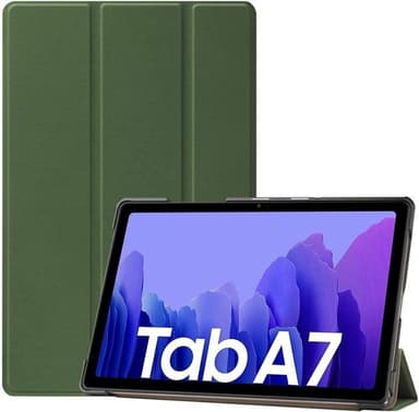 Tri-fold fodral med stativfunktion för Galaxy Tab A7 10.4 T500/T505, Grön