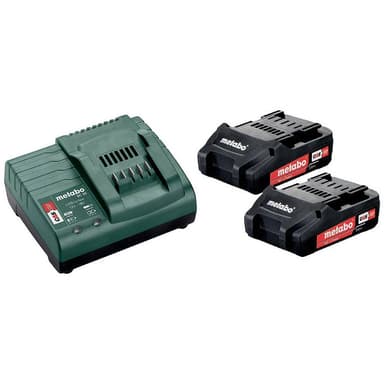 Metabo Basic-Set 2 x 2.0 Ah 685161000 Verktygsbatteri