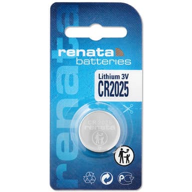 Renata CR2025 Knappcell CR 2025 Litium 165 mAh 3 V 1 st
