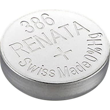 Renata SR43 Knappcell 386 Silveroxid 130 mAh 1.55 V 1