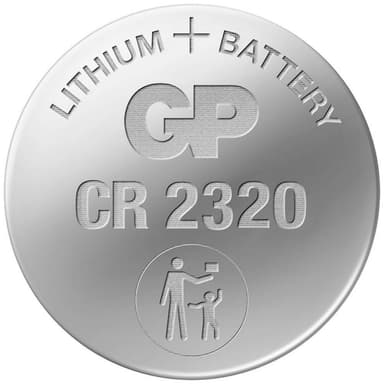 GP Batteries GPCR2320E-2CPU1 Knappcell CR 2320 Litium 3