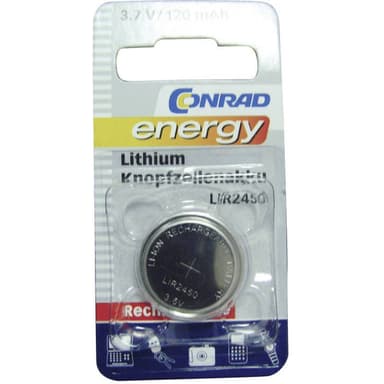 Conrad energy LIR2450 Laddbart batteri Knappcell LIR - Elgiganten