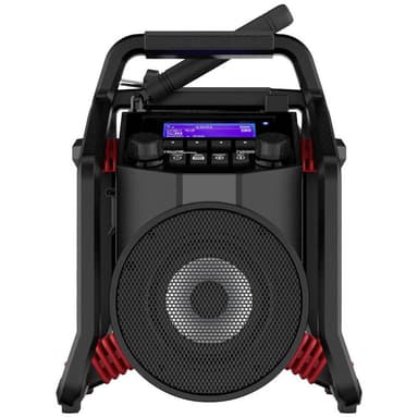 PerfectPro PowerPlayer Byggarbetsradio DAB+, FM AUX,