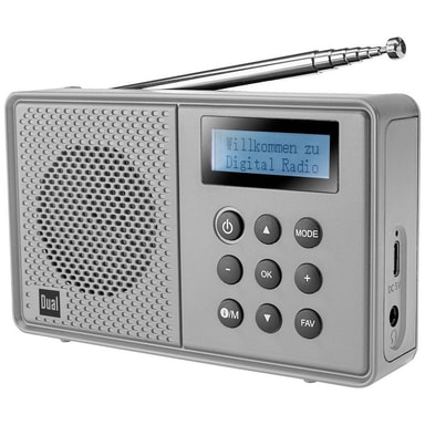 Dual MCR 110 Bordsradio DAB+, FM DAB+, FM, Bluetooth Elgiganten