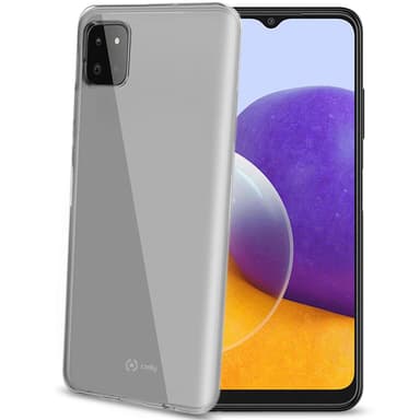 Celly Gelskin TPU Cover Galaxy A22 5G Transparent