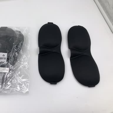 Smal 3D-sovmask 2-pack Svart