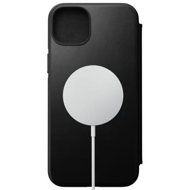 NOMAD iPhone 14 Plus Fodral Modern Leather Folio Svart